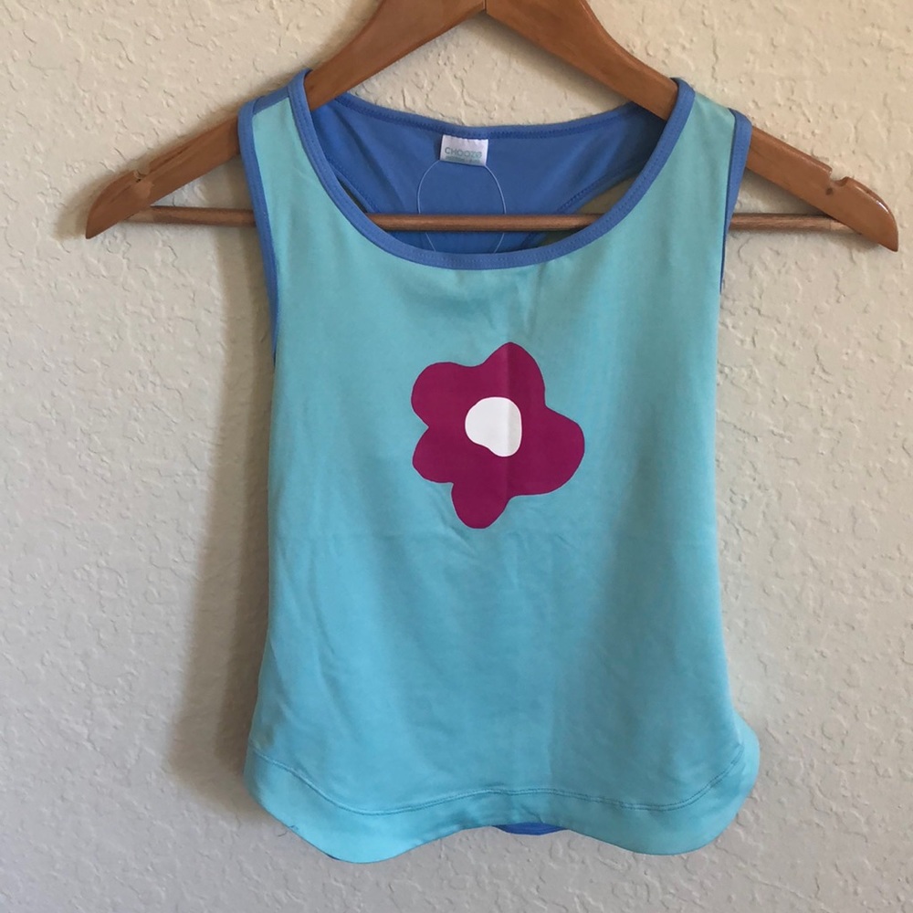 Chooze girls racer tank